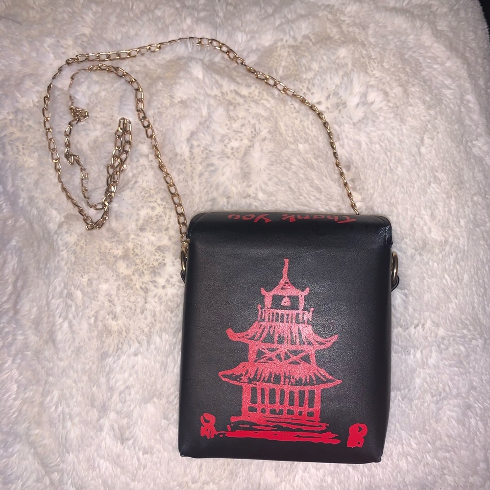 Chinese take out box bag